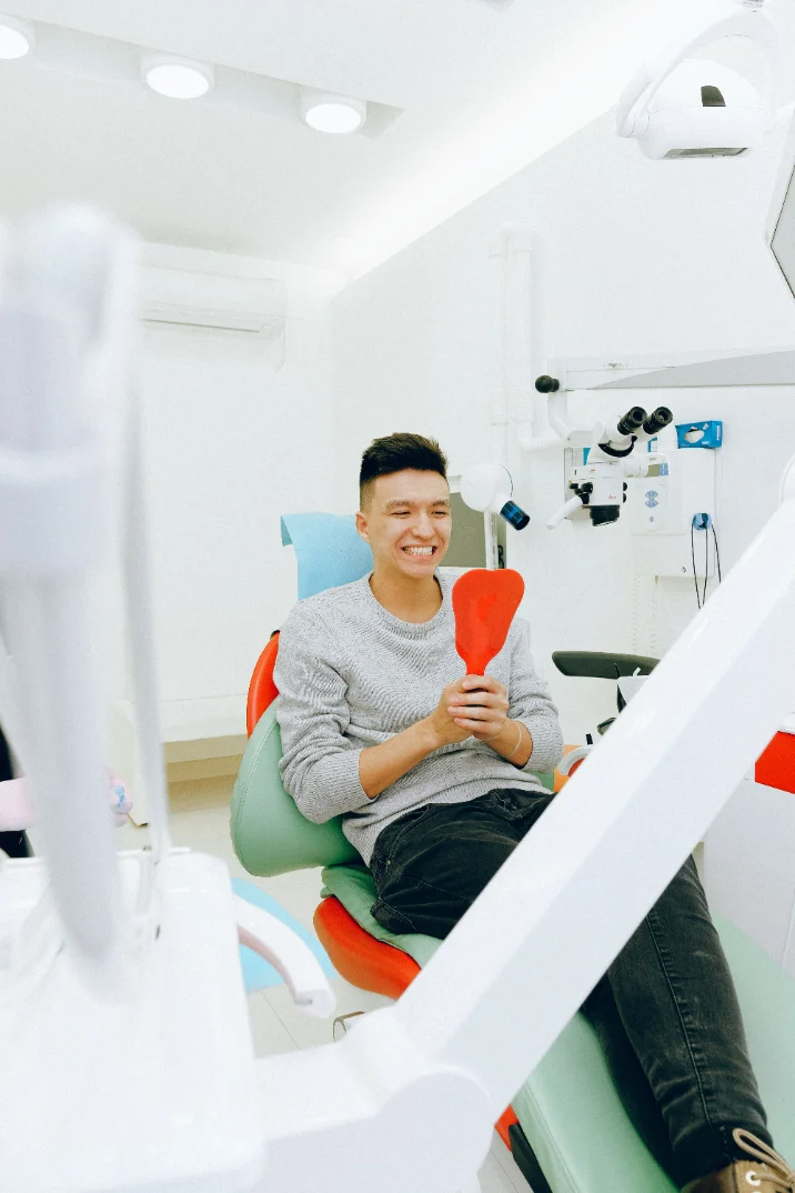 Drop a patient / smile photo